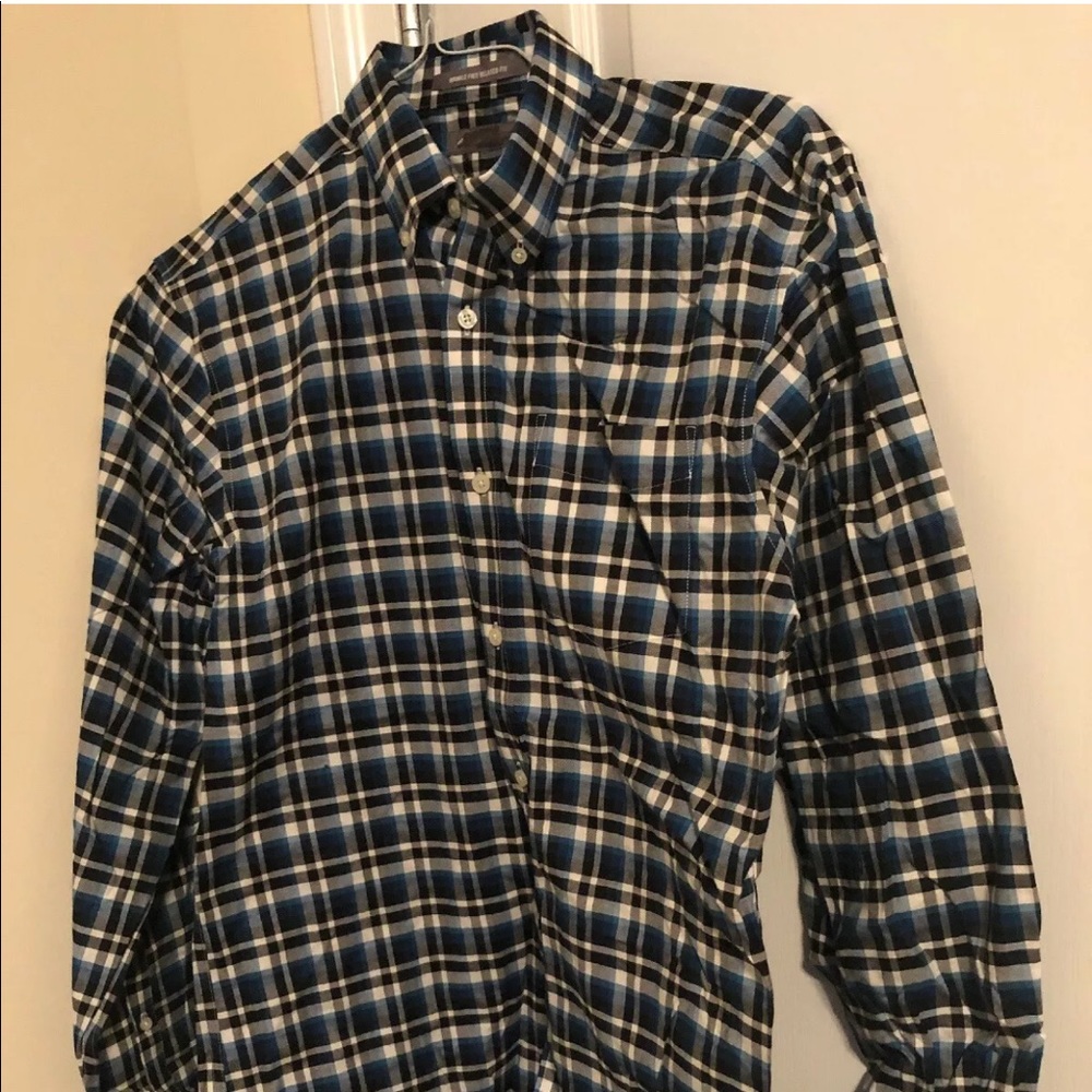 Men's Eddie Bauer Relaxed Fit Long Sleeve Plaid
